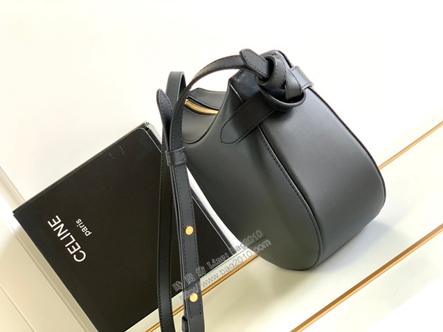 Celine專櫃2022早秋新款手袋 賽琳經典單品法式結緞面小牛皮挎包 sldj2343